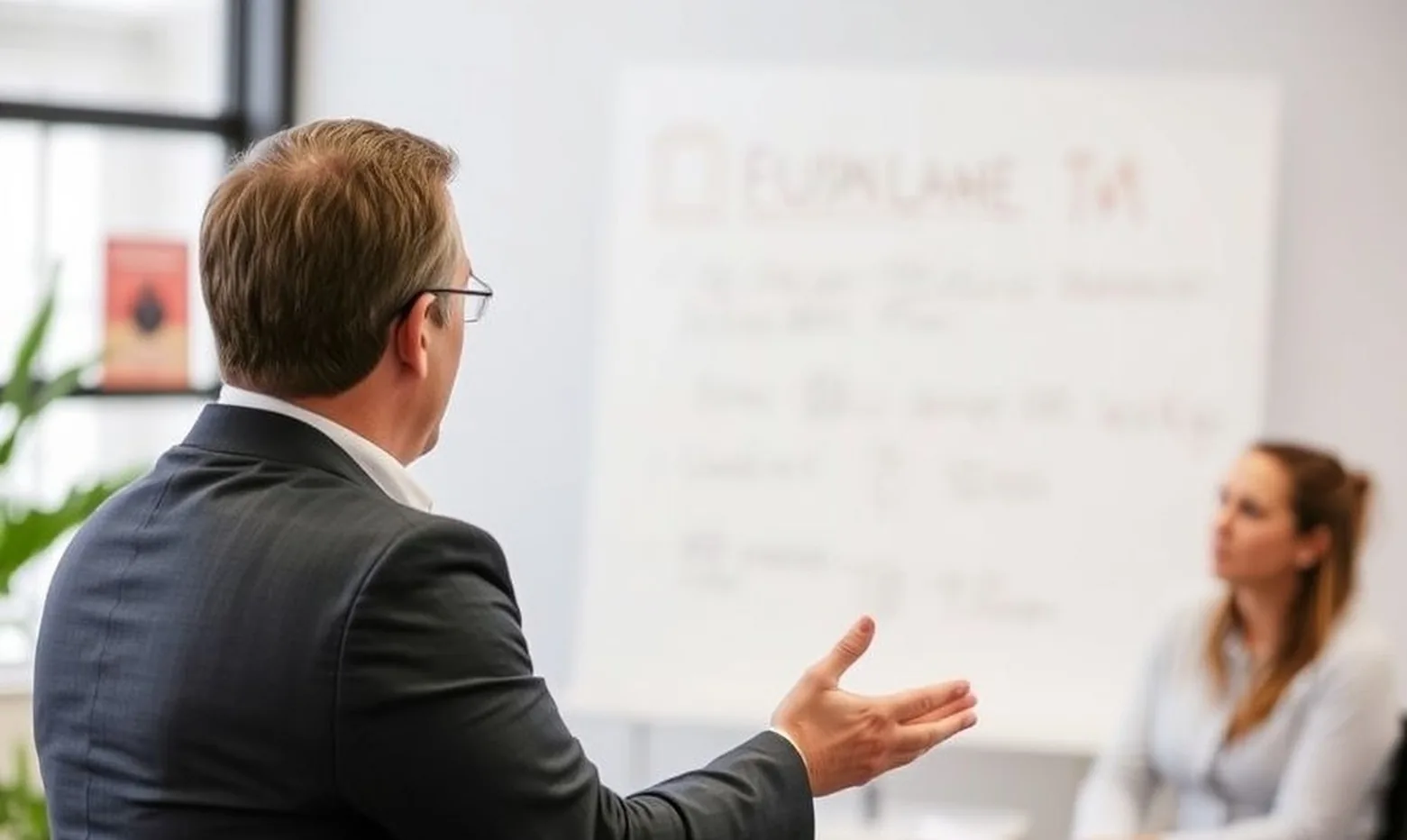 Professional leadership coaching session